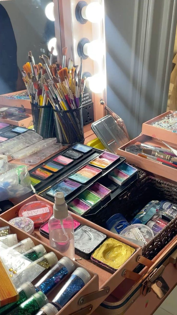 maquillage facepainting, une animation attendue par les enfants, du rêves et des paillettes