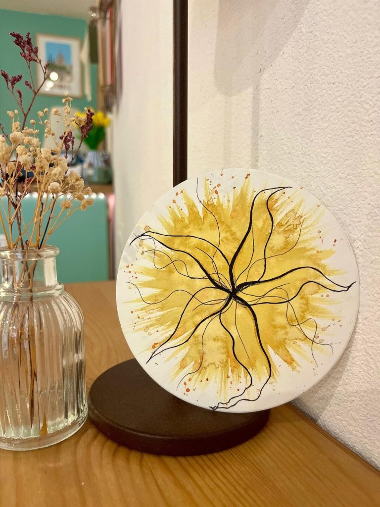 aquarelle ronde
